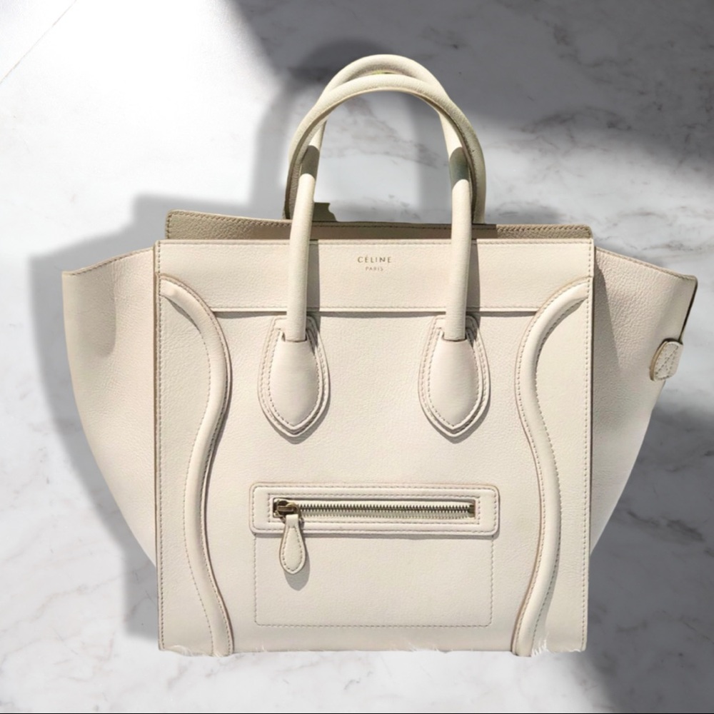 🌟HP🌟 Celine Mini Luggage - Off White